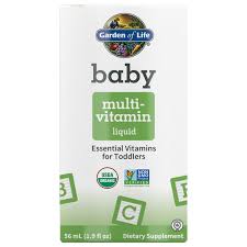 Is vitamin good for kids? Baby Multivitamin Liquid Shelf Stable 56ml 1 9 Oz Garden Of Life