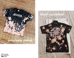 Diy Bleach Dyed T Shirt Goodwill Monocacy Valley Frederick Maryland Diy Tie Dye Shirts Bleach Shirt Diy Diy Dye Clothes