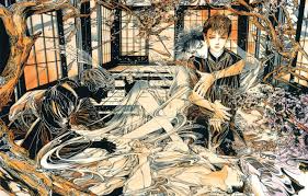 Wallpaper Trees Windows Perfume Hands Hugs Guy Ghosts Manga In The Room Art Vision Ayumi Kasai Images For Desktop Section Art Download Room wallpaper iphone wallpaper study rooms pastel colors webtoon manhwa flower power manga tutorial body proportions study rooms couple drawings room wallpaper shounen ai.