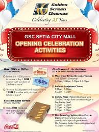 Four screening halls of average seating capacity showcase mainstream hollywood and cantonese flicks. Gsc S Twin Cinemas Open News Features Cinema Online