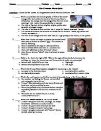 I think something like 11 of the 17. The Truman Show Film 1998 15 Question Multiple Choice Quiz Tpt
