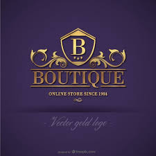 Download Free Gold Boutique Logo Design Svg Dxf Eps Png Pin By Etsy On Products Cutting Files Flower Svg Filing Pinterest