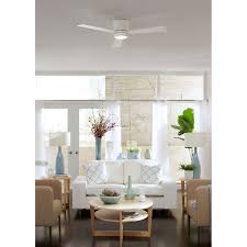 Traditional indoor hugger white ceiling fan with dimmable led light kit. Monte Carlo Clarity Ii Rubberized White 42 Inch Led Hugger Ceiling Fan 3clyr42rzwd V1 Bellacor