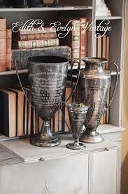 Huge Vintage Fox Hunting Trophy Cup Perpetual By Edithandevelyn On Etsy Vintage House Equestrian Decor Vintage Home Decor