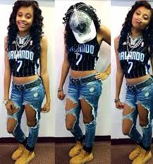 Birthday Outfits For 14 Year Olds Torn Apart Blogger Distressed Jeans From The Fashion Bible Uk Black Girl Fashion Swag Outfits Cute Outfits