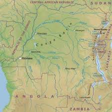 Posizione della repubblica democratica del congo (verde scuro). Carta Fisica 2 Repubblica Democratica Del Congo Africa Centrale Africa Paesi Home Unimondo