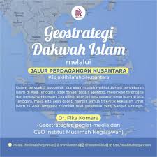 We did not find results for: Geostrategi Dakwah Islam Melalui Jalur Perdagangan Nusantara Institut Muslimah Negarawan