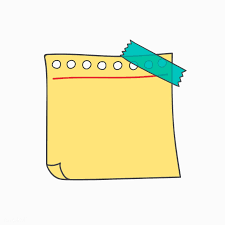 Download Premium Vector Of Blank Yellow Note Paper Vector 553813 Note Paper Note Doodles Good Notes