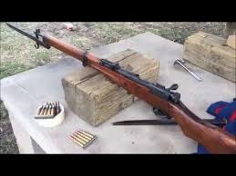 Built in the kokura army arsenal, this rifle has an excellent bore. Firing My Late Grandfather S Arisaka Type 99 7 7x58mm With Bayonet Attached Youtube