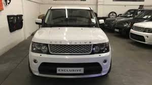 This car has automatic transmission, 8 cylinders, 20″ wheels and tan interior. Exclusive Cars Gb 2012 12 Land Rover Range Rover Sport Autobiography Fuji White Youtube