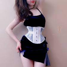 Annzley Corset Steel Boned Mesh Corset Waist Cincher Corset For Slimming Mesh Corset Corset Steel Bonecorset Steel Aliexpress