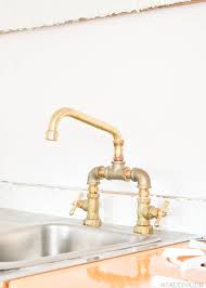 Copper type l hard temper straight pipe is utilized for a variety of plumbing and heating purposes. Diy Brass Bridge Faucet Vintage Revivals