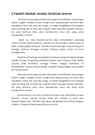 Akhir kalam, amalan berjimat cermat dapat membantu dalam menguruskan kewangan golongan muda terutamnya dalam menghadapi tekanan ekonomi yang serba tidak menentu pada hari ini. Contoh Karangan Jenis Fakta 1