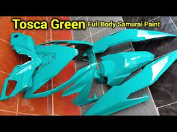 Pilok hijau toska metalik / jual produk pilox samu. Repaint Honda Beat New Tosca Green Samurai Paint Youtube