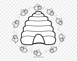 Click the bee hive coloring pages to view printable version or color it online (compatible with ipad and android tablets). Beehive Clip Art Free Beehive Color Page Free Transparent Png Clipart Images Download