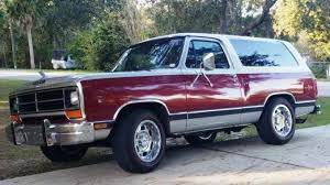 1987 2wd 8cyl Auto In Ocklawaha Fl Dodge Ramcharger Dodge Trucks Dodge