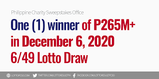 6 fields german lotto for €1. One 1 Winner Of P265m In December 6 2020 6 49 Lotto Draw
