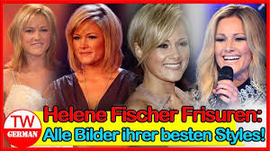 Helene fischer kennt man eigentlich immer top gestylt und perfekt zurecht gemacht. Helene Fischer Frisuren Alle Bilder Ihrer Besten Styles Youtube