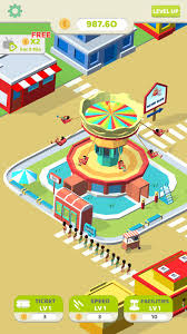 Comience con un pequeño parque temático y trabaje para hacerlo crecer. Idle Amusement Park For Android Apk Download