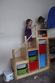 Ladder Into Steps Ikea Hackers Kid Beds Ikea Bed Ikea Trofast