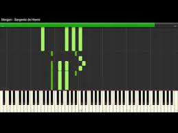 Belén aguilera viene pisando fuerte y ya está revolucionando el panorama musical español con su increíble voz y su piano. Morgan Sargento De Hierro Tutorial Piano By Mi Caja De Arena