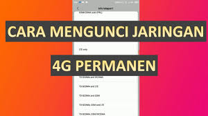 Dengan terlalu banyaknya pengguna yang mengakses wifi pada waktu yang bersamaan, maka sinyal internet menyebar ke banyak perangkat dan berakibat penurunan kecepatan koneksi maupun aksesnya. Cara Mengunci Lock Jaringan 4g Permanen Android Youtube