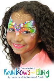 To create painted whiskers, follow these steps: The Face Painting Book Of Rainbows And Bling Marcela Murad Heather Green Heather Green Heather Green 9781495170294 Amazon Com Books
