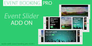 Event Booking Pro Event Slider Addon Website Script Booking