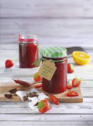Fruchtaufstrich Erdbeer Schoko Mit Chili Rezept Erdbeeren Marmelade Erdbeermarmelade Rezept Lecker