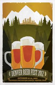 Bottoms Up Denver Beer Fest Poster Design Beer Festival Poster Beer Poster Beer Fest