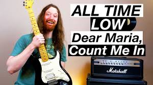 Related for dear maria count me in chords. Dear Maria Count Me In By All Time Low Guitar Lesson Tutorial Youtube