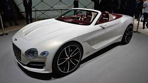 The Bentley Exp 12 Speed 6e Concept Is The Gentleman S Open Air Electric Tourer Bentley Electric Sports Car Latest Cars