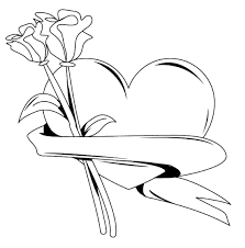 Apple needs to fix their crappy designs and online services. Online Coloring Pages With Coloring Heart Entwined With A Ribbon With Roses Hearts
