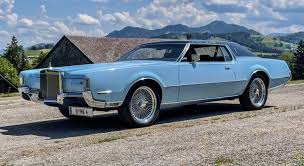Image result for Dark Blue 1972 Lincoln