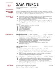 Professional Engineering Resume Examples Livecareer
