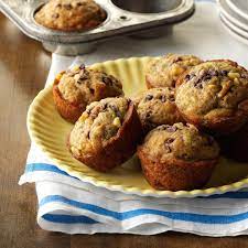 Zucchini Chocolate Chip Muffins Recipe Zucchini Chocolate Chip Muffins Chocolate Chip Muffins Dessert Recipes