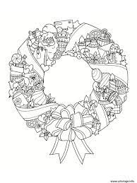coloriage mandala noel couronne de dessin a imprimer dibujos navidad para imprimir dibujo colorear mandalas navidenas aida
