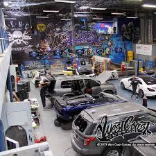 Inside west coast customs film location. West Coast Custom Wrap Job Using Avery Dennison Vehicle Wrap Films And Overlaminates West Coast Customs Custom Wraps Custom