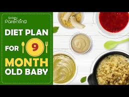 9 Months Old Baby Food Chart Along With Recipes