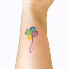 It's bold and dark and jumps right off the skin. Some Clover Tattoo Tattoo Designs For Women