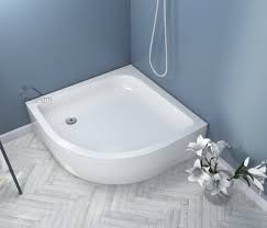 Sechs richtige und die badewanne (1992). Duschwanne Viertelkreis Pako Tief 80 X 80 X 26 5 X 12 Cm R 55 Ablauf Silikon Gratis Ecolam