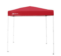 A wire hanger is on the back or he can be propped up on the porch approximately 36 tall because pallet wood varies in wood species the weight will vary. Ozark Trail 4 X 6 Instant Canopy Outdoor Shade Shelter Brilliant Red Walmart Com Walmart Com