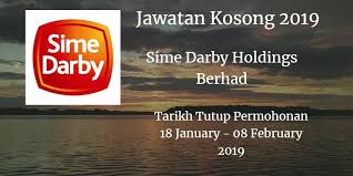 ‼️ berikut ialah senarai kekosongan jawatan kosong terkini oktober 2020. Jawatan Kosong Sime Darby Holdings Berhad 18 January 08 February 2019 Johor Darby Danger Sign