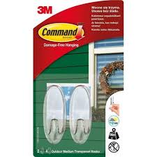 Forget about nails, screws, tacks or messy adhesives! Door Hooks 2pcs Command Outdoor Plastic Transparent 17091 3m Handles Hangers 3m Command Door Hooks 2pcs Plastic Outdoor 17091 When You Hang Decorations The Effect Counts And The Installation Method Must Be