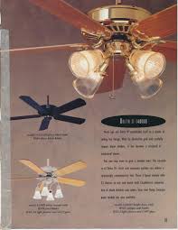 Casablanca delta ii 50 ceiling fan in navajo white. Casablanca Catalog 1993