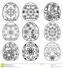 Coloriage oeuf de paques jecoloriecom. Oeufs De Paques Pour Livre De Coloriage Illustration De Vecteur Illustration Du Positionnement Cartoon 67285472