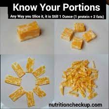 1 piece = 3 1/2 oz. What 1 Ounce Of Cheese Looks Like How To Cook Pasta 400 Calorie Meals Serving Size