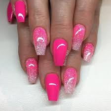 nails totally smart styling pinke nagel neon nagel rosa nagel