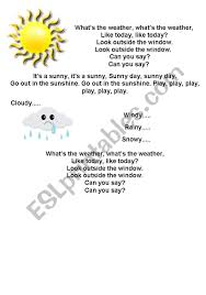 Now, let's see what the weather is like today. English Worksheets What S The Weather Like Today