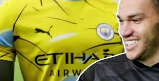 Under the magnifying glass, the new kit displays a blue tone in which we see a series of. Banana Inspired Man City 21 22 Goalkeeper Kit Unveiled Footy Headlines